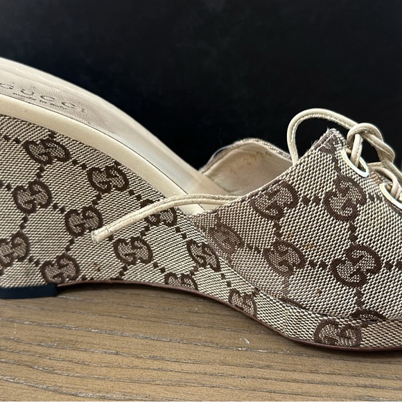 Gucci wedges - used - Picture 3 of 5